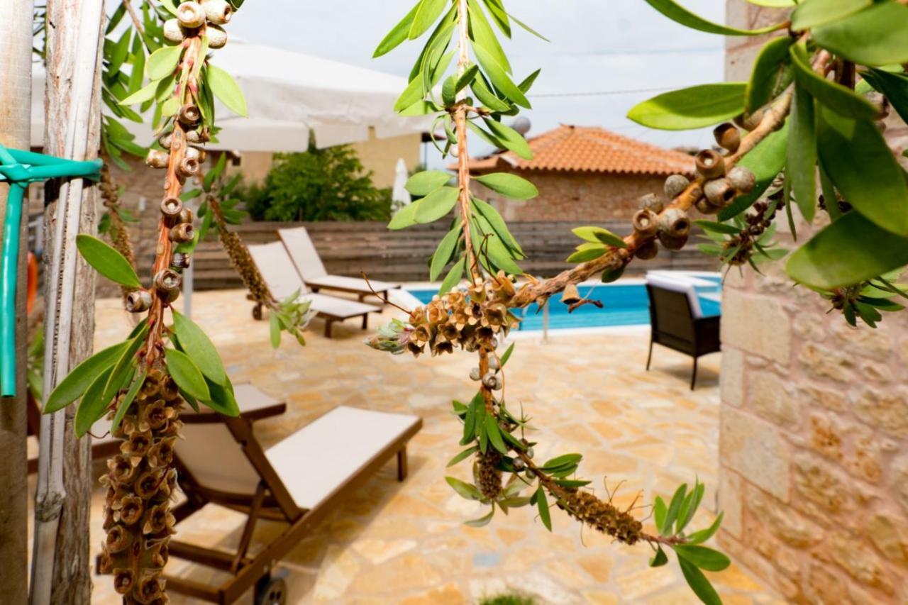 Amoya Villas Stoúpa Buitenkant foto